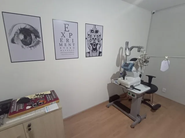 Sala de exame do consultório